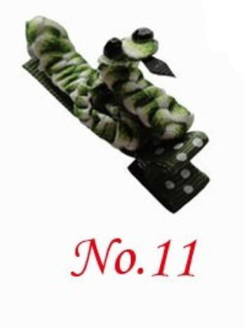 snake--Sculpture hair bows style boutique hair bow