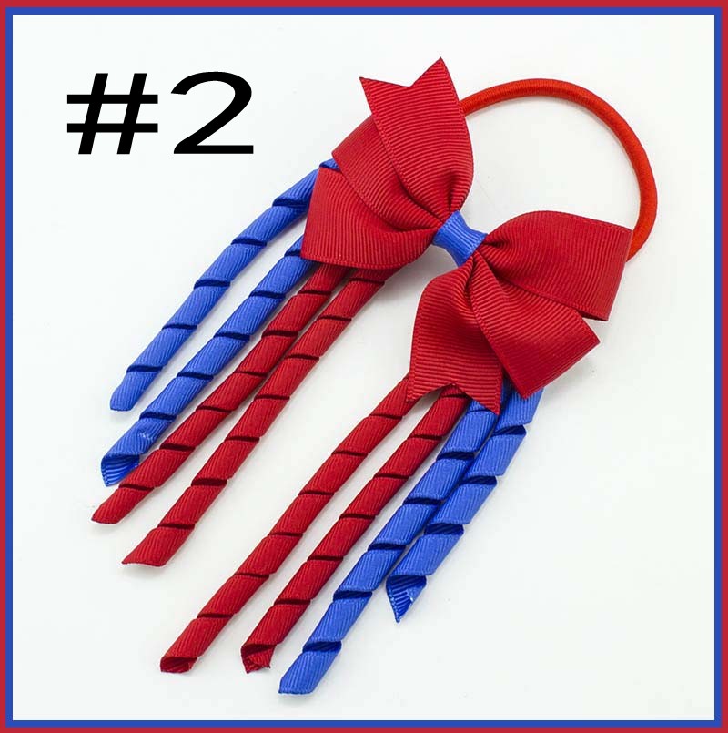 3.5\'\'X6\'\' funky Korker Hair Bows Colorful Korkers