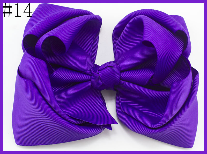 5-6'' double layered boutique hair bows