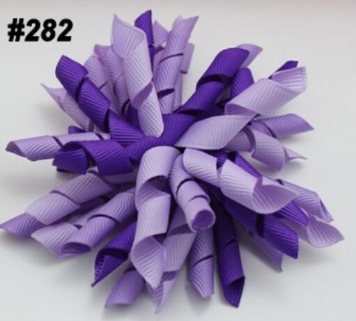 3.5'' korker hair clips (SEW ONES) mix color korker hair bow 3.