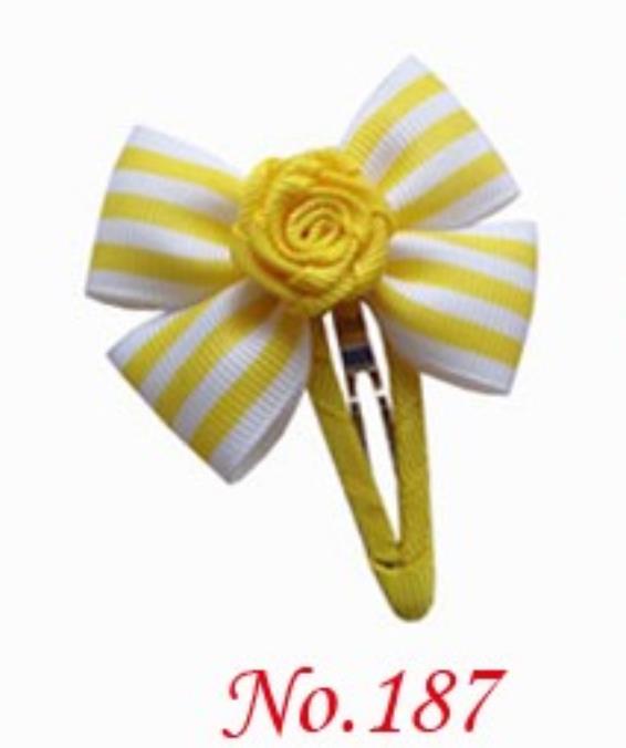 2.75\'\'New Boutique Hair Bow with Snap Clip