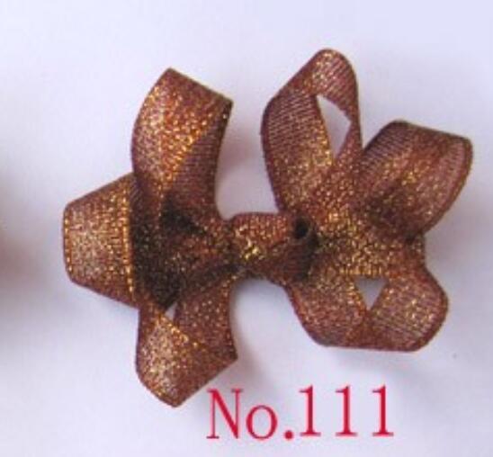 2.5'' lotus boutique hair bows girl hair clips