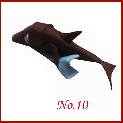 dolphins--Sculpture hair bows style boutique hair bow