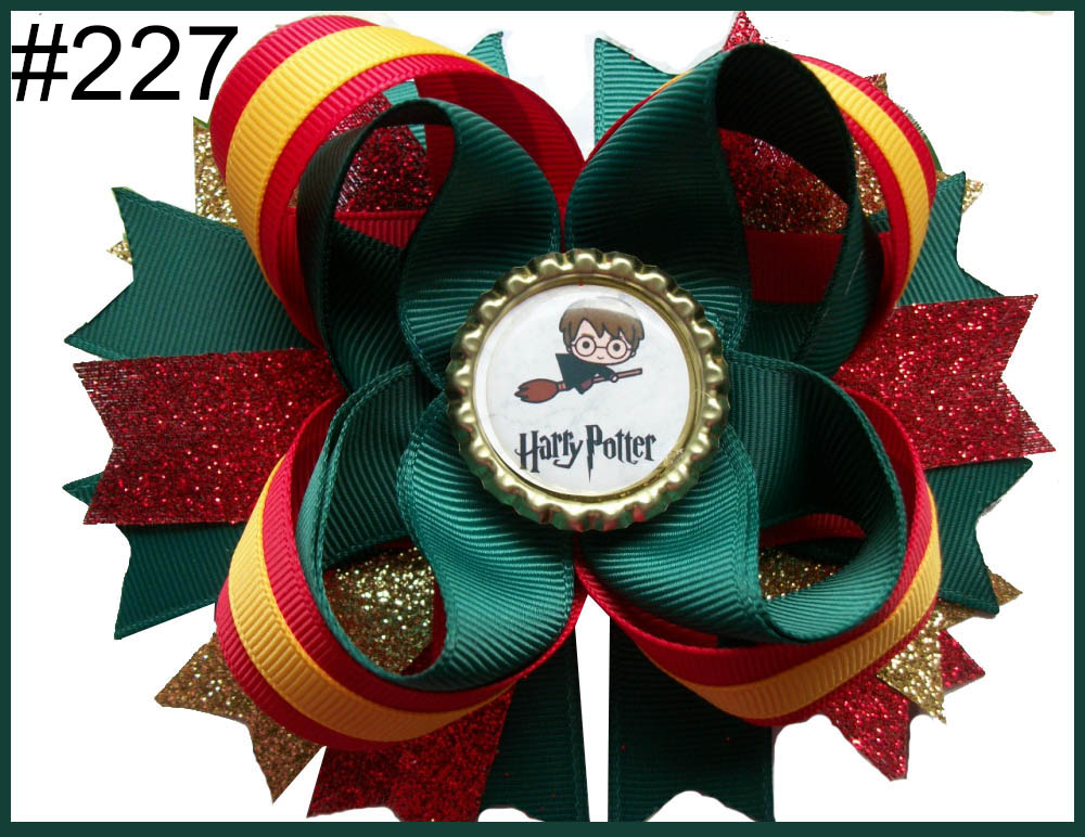 Newest 5.5''inspired hair bows popular character hair bow