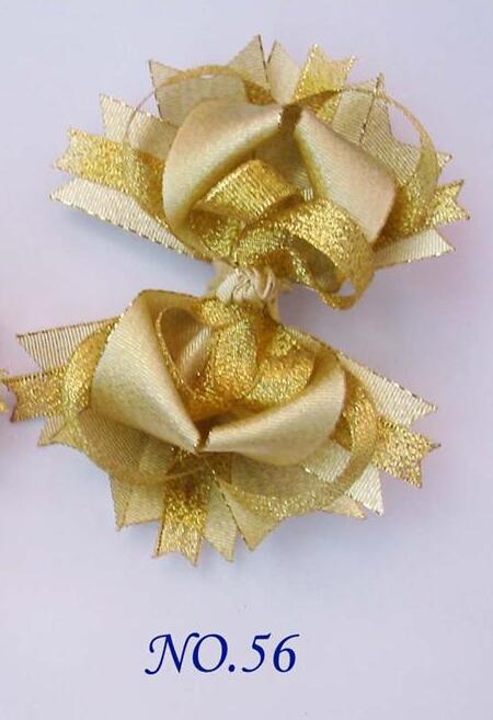 4.5''funky hair bows for baby hair clips girl boutique hair bow