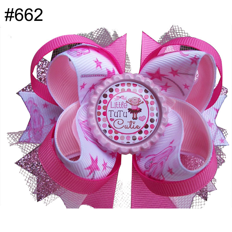 4.5\" Inspired Boutique Layered Hair Bow