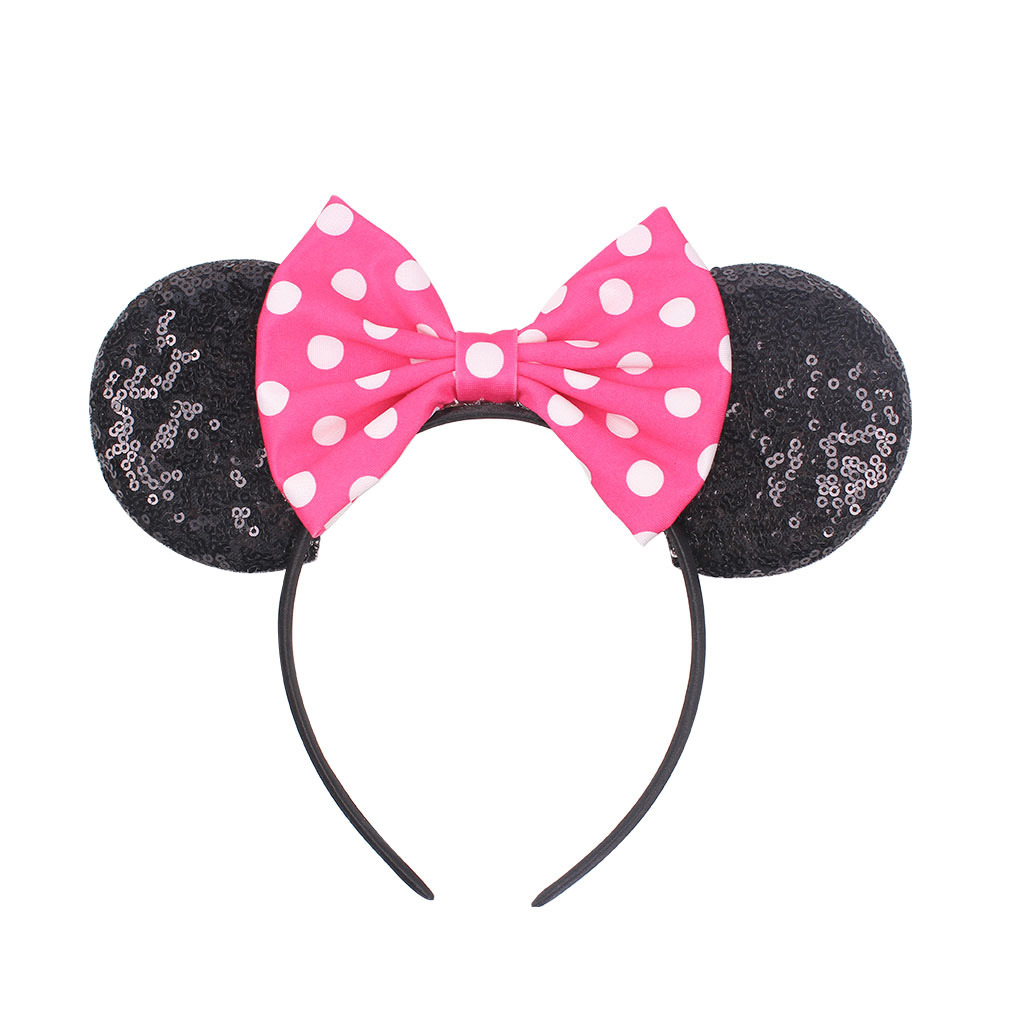 Minnie Mouse Ear Headband Hair Band