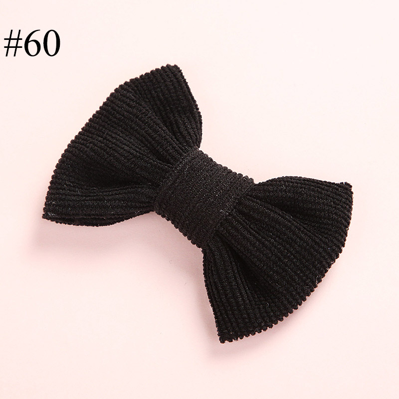 New Fashion Style corduroy hair clip Hign Quality Cute bowknot