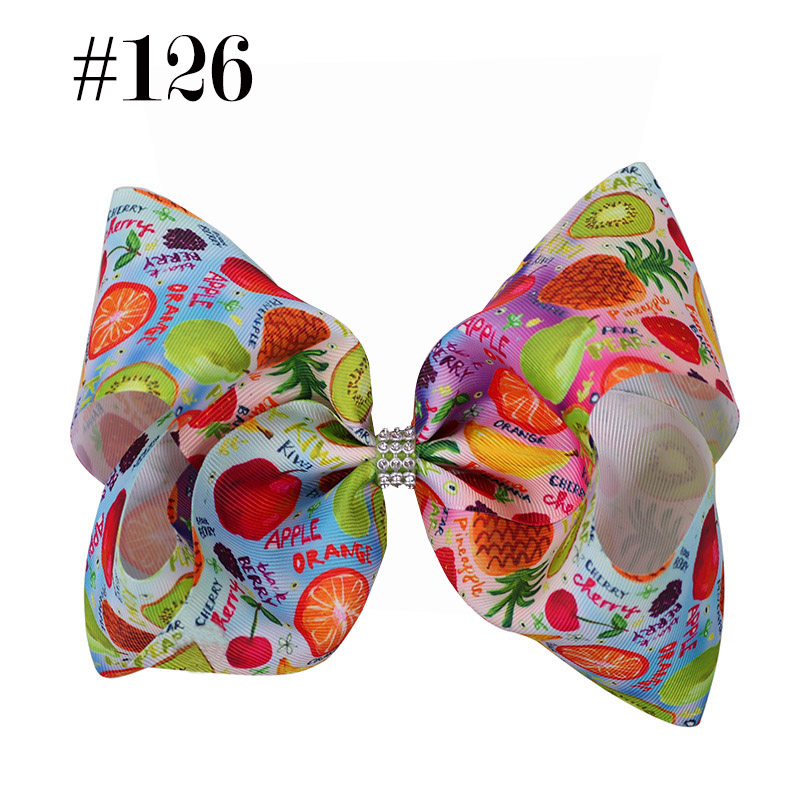 8inch fruit boutique hair bow