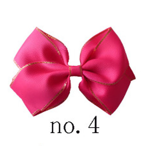 Girl 4.5" New Angel Hair Bow Clip inspired boutique girl hair