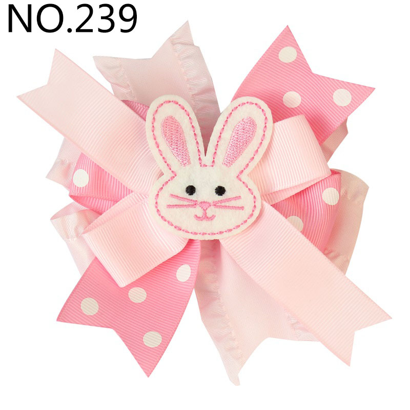 Easter Hair Bow Spring Hair Clips Festival Accessories For Girl