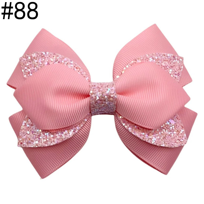 Glitter Hair Bow For Toddle Baby Girl