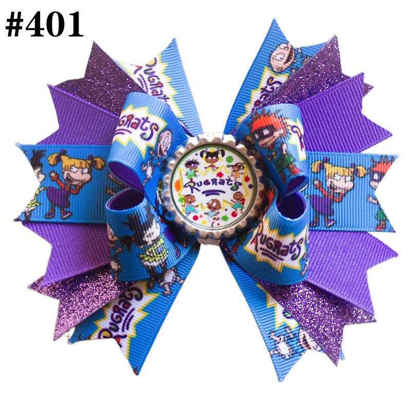 5.5inch Inpsired Hair Bows Popular Character Hair Bows