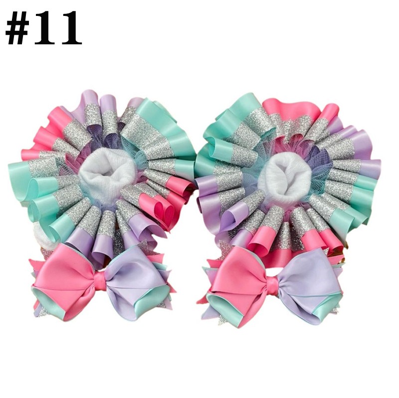 bows and sock ribbon trim socks tutu bows set