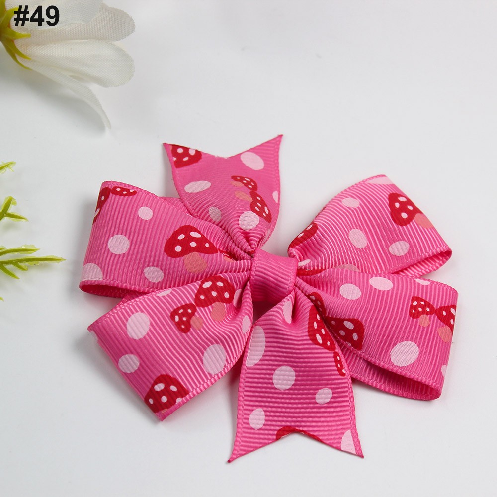 3'' Pinwheel Boutique Hair Bows For Girl Toddle