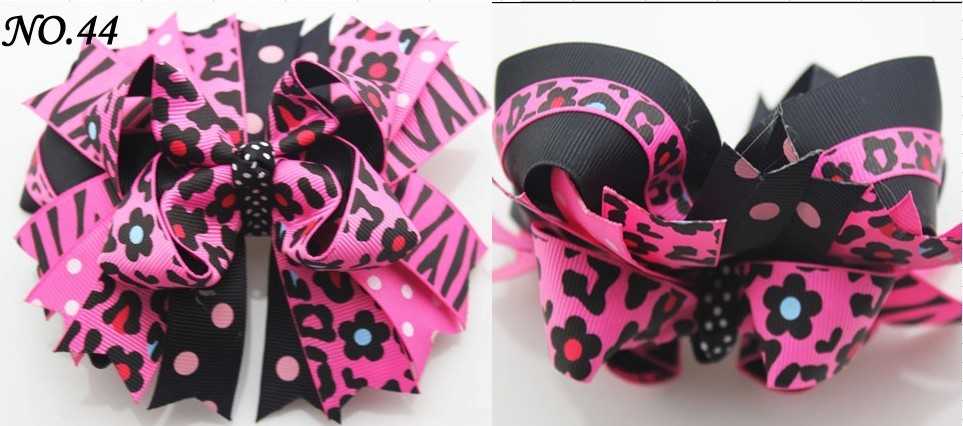 6"big layered boutique bows