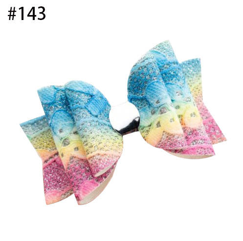 Flower Lace Princess Hairpins Glitter Hair Bows with Clip Dance