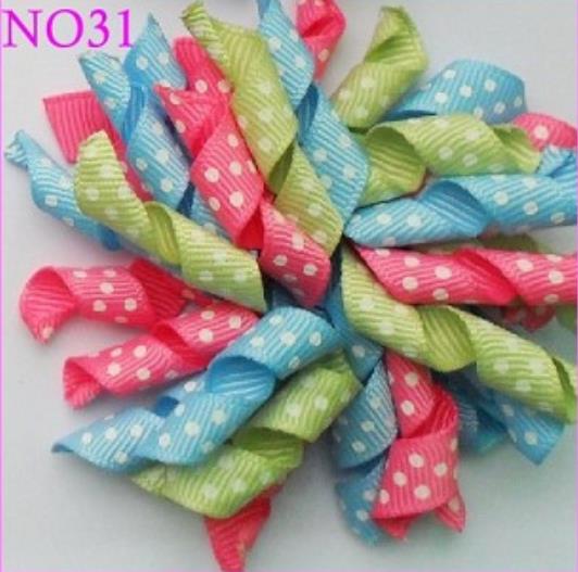 3.5'' korker hair clips (SEW ONES) Prodmix color korker hair bow