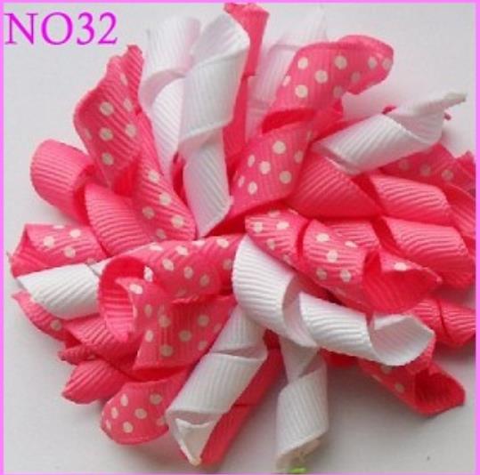 3.5'' korker hair clips (SEW ONES) to mix color korker hair bow