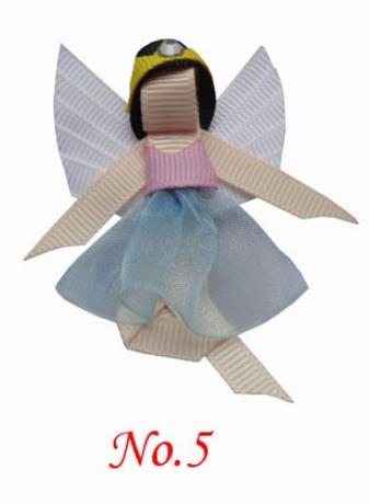 Sculpture hair bows- ANGEL style boutique hair bow girl bug bow
